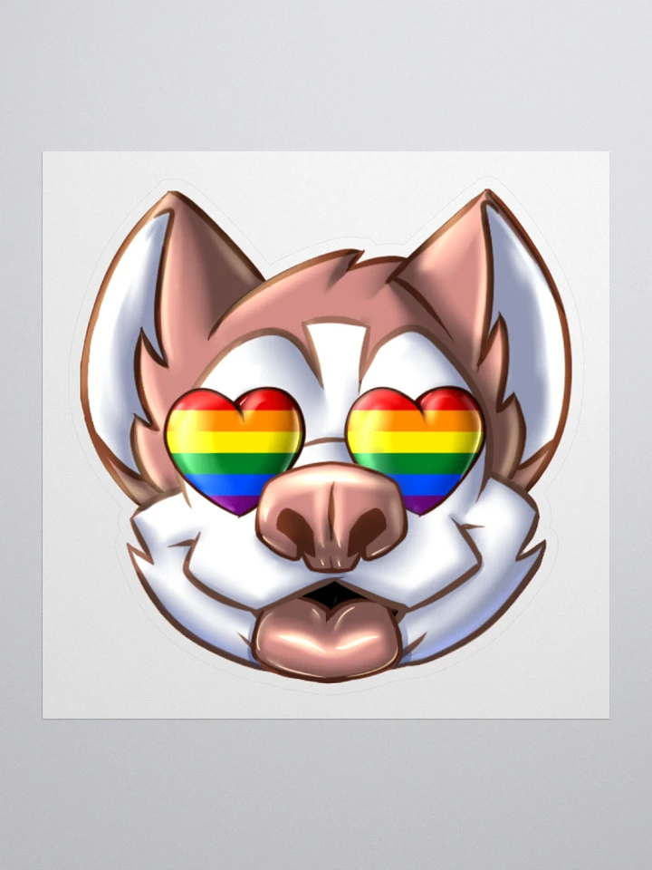 PRIDE LOVE HUSKY [Kiss Cut Stickers] product image (1)