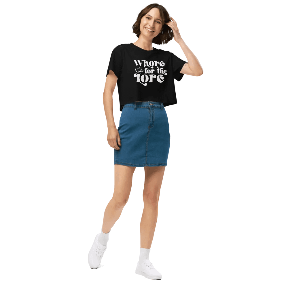 Whore for the Lore Women's Crop Top product image (2)
