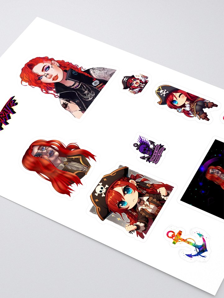 Anchor Pirate Multi Sticker Pack product image (2)