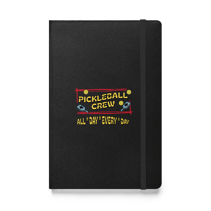 Pickleball Crew All Day Every Day Hardcover Journal product image (1)