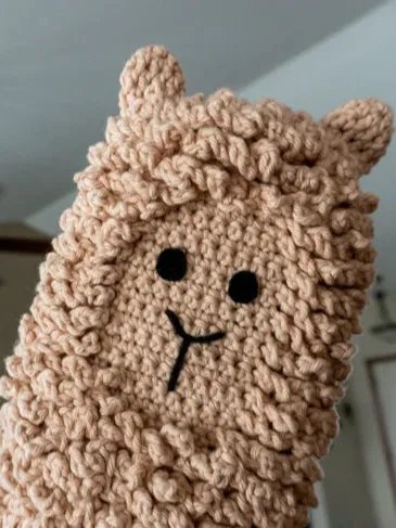Llama Dusting Mitt Crochet Pattern product image (4)