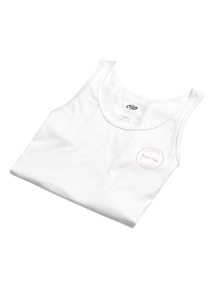 Red Circle River Vibz Havasu Style Logo Men's Tank product image (54)