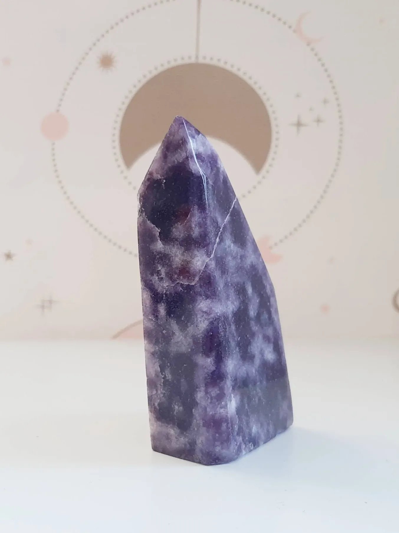 Polished lepidolite free form product image (3)