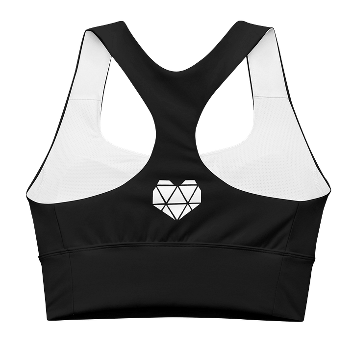 [KOOLIGAN] Black Sports Bra product image (2)