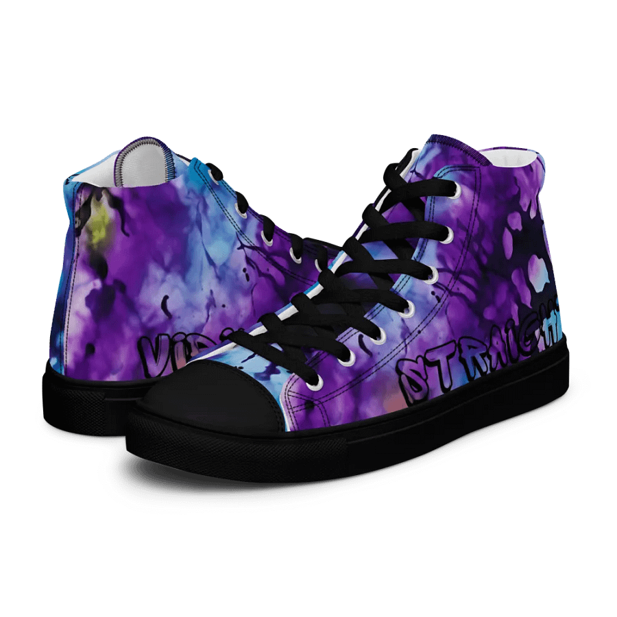 STRAIGHT VIBIN TIEDYE4 MEN'S CONVERSE STYLE SHOES product image (10)