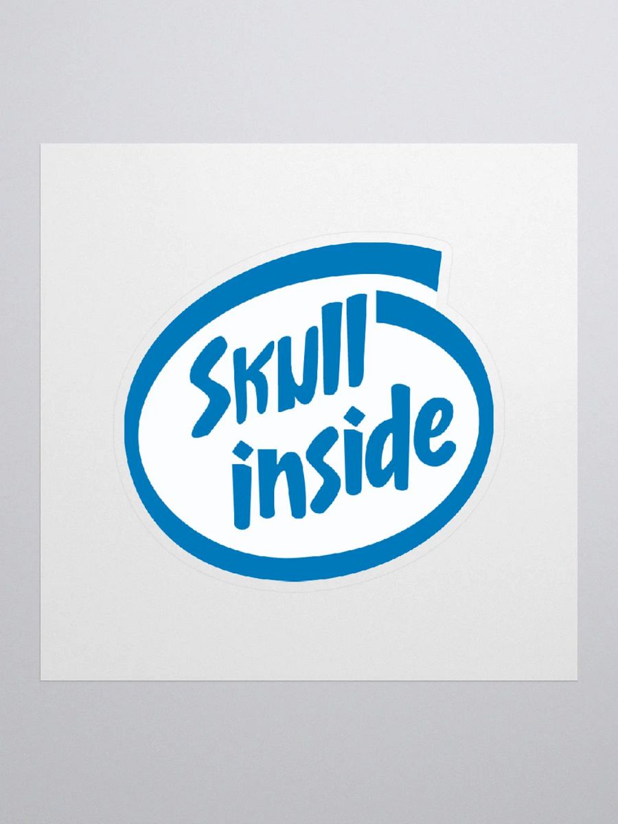Skull Inside - Sticker product image (1)