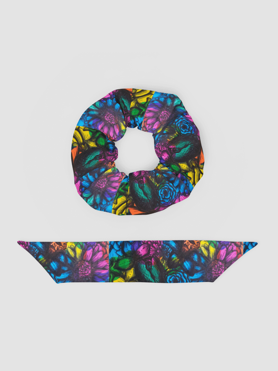 Tie-dye Flower Scrunchie product image (2)