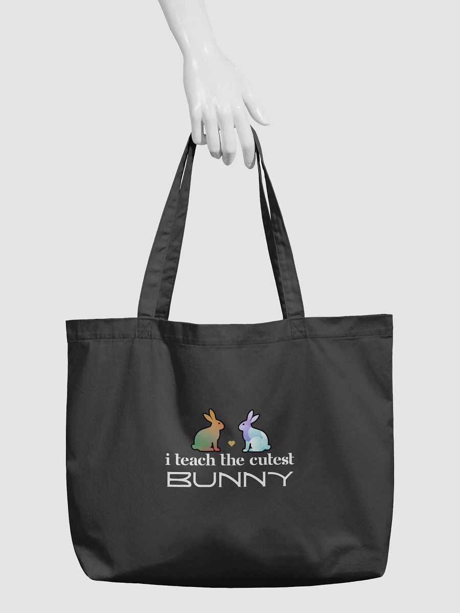 I Teach The Cutest Bunny, Teachers Eco Tote Bag product image (4)