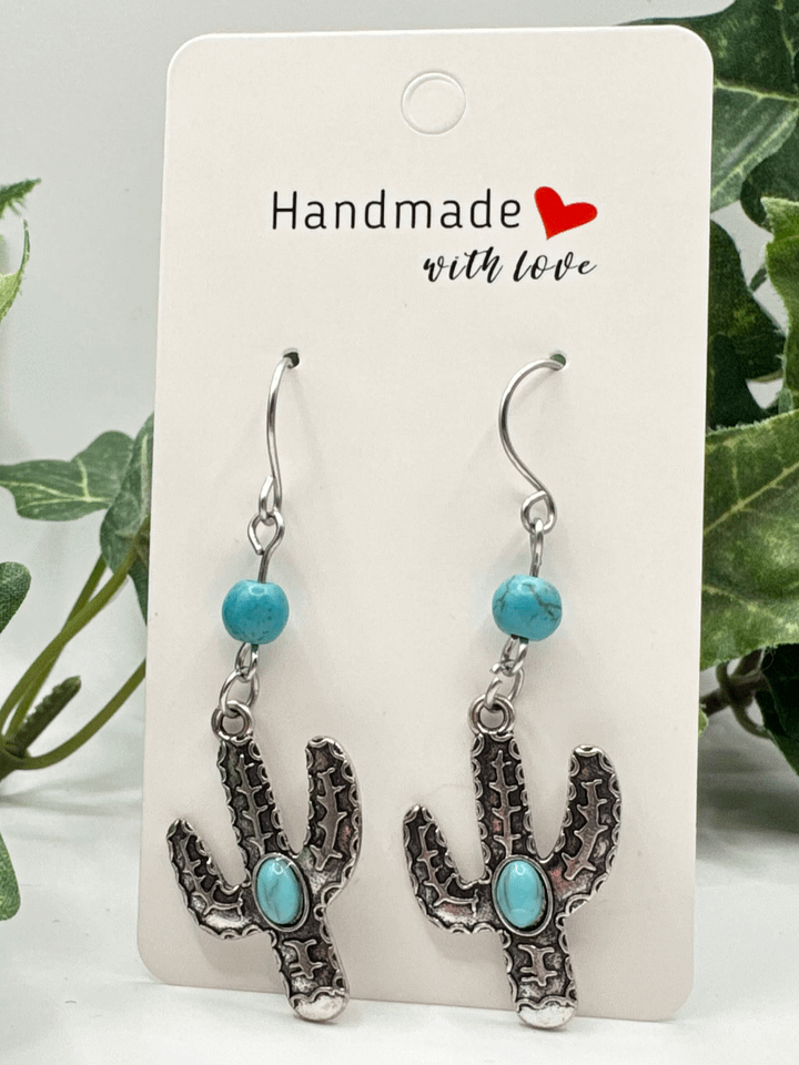 Wild West Cactus Earrings product image (2)