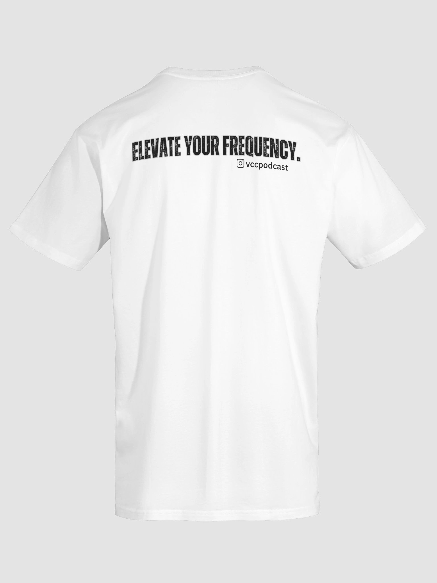 Elevate Your Frequency Tee (White) product image (5)