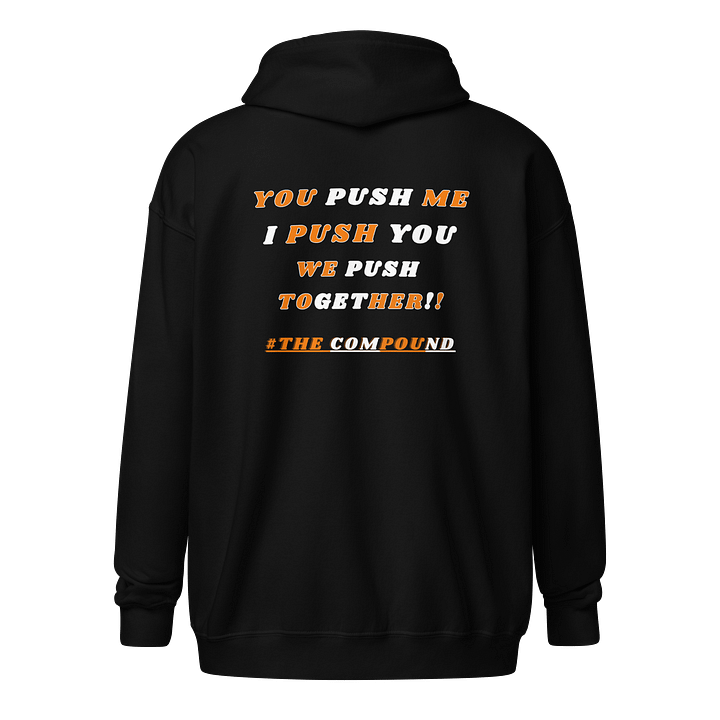 Compound Motto Zip-Up Hoodie product image (2)