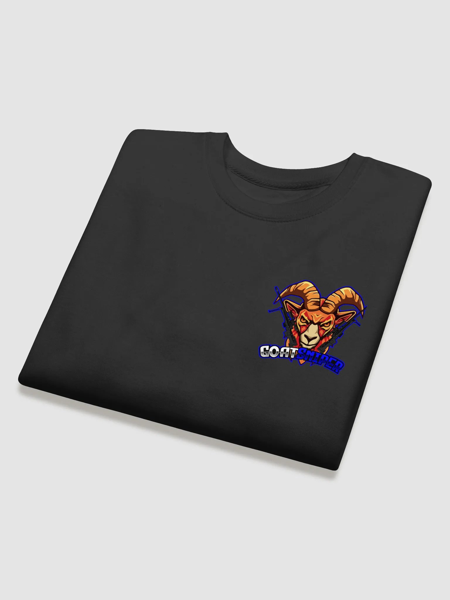 GOAT SNIPER Stylized Goat Head Sweatshirt product image (12)