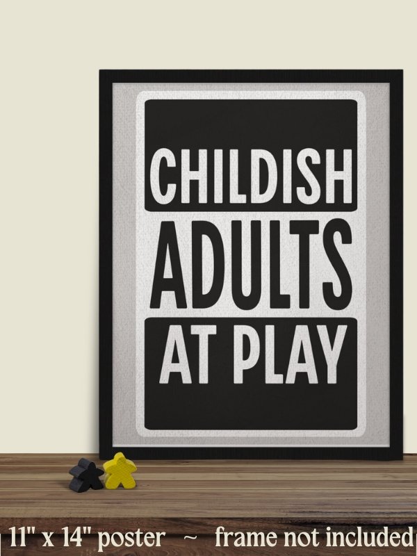 Parental Advisory Sign Board Game Room Poster - 11