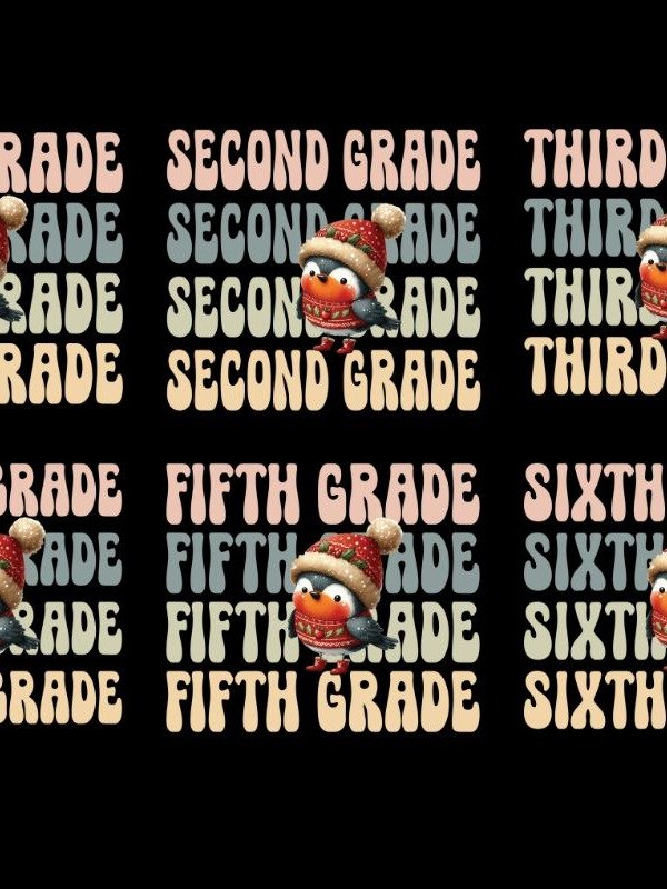 Christmas Bird Teacher sublimation bundle product image (2)