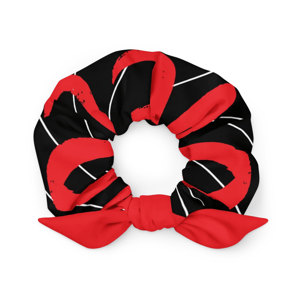 Graph Grid All-Over Print Scrunchie product image (1)