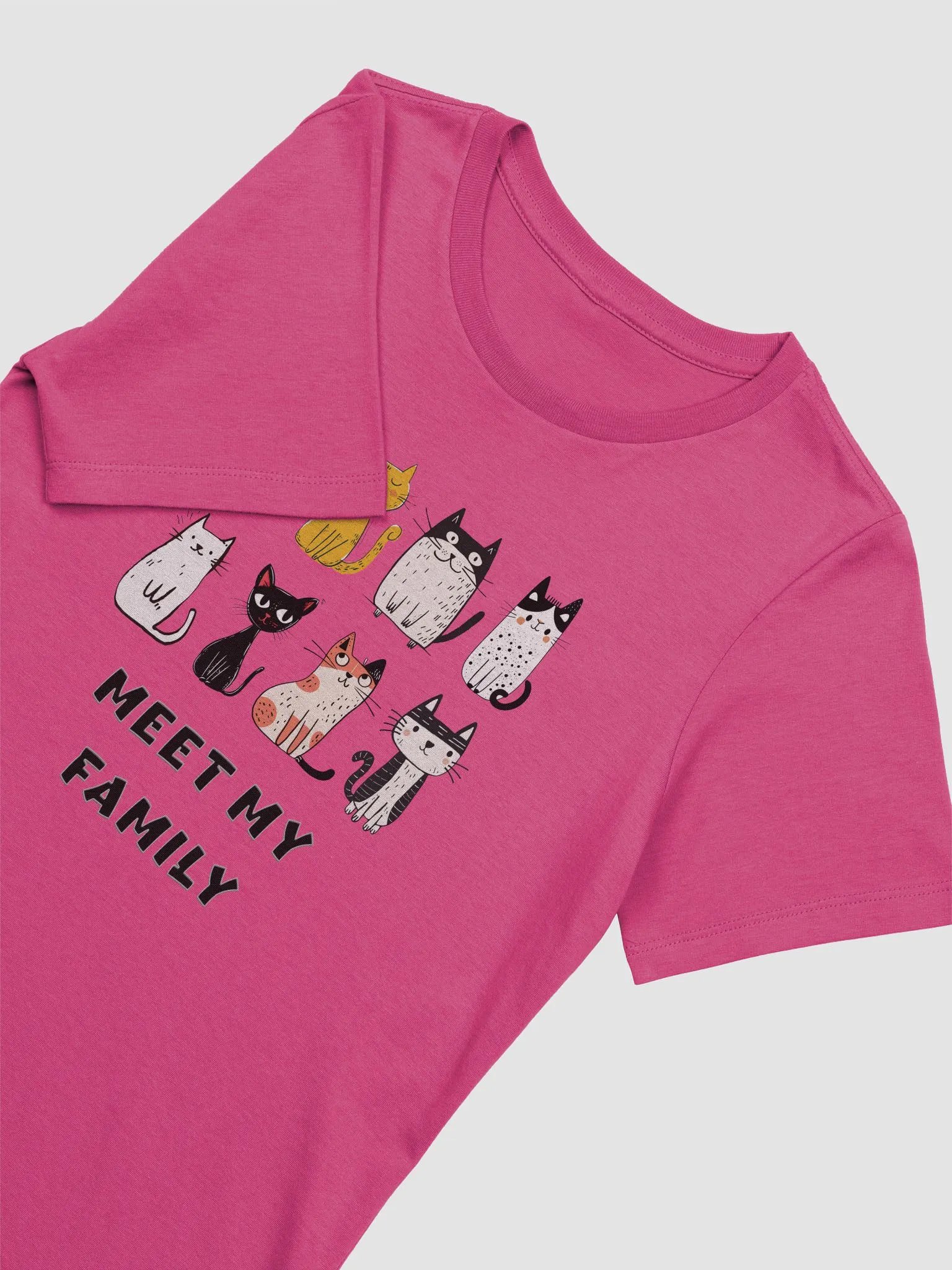 Whimsical Cats Women's Relaxed T-Shirt product image (16)