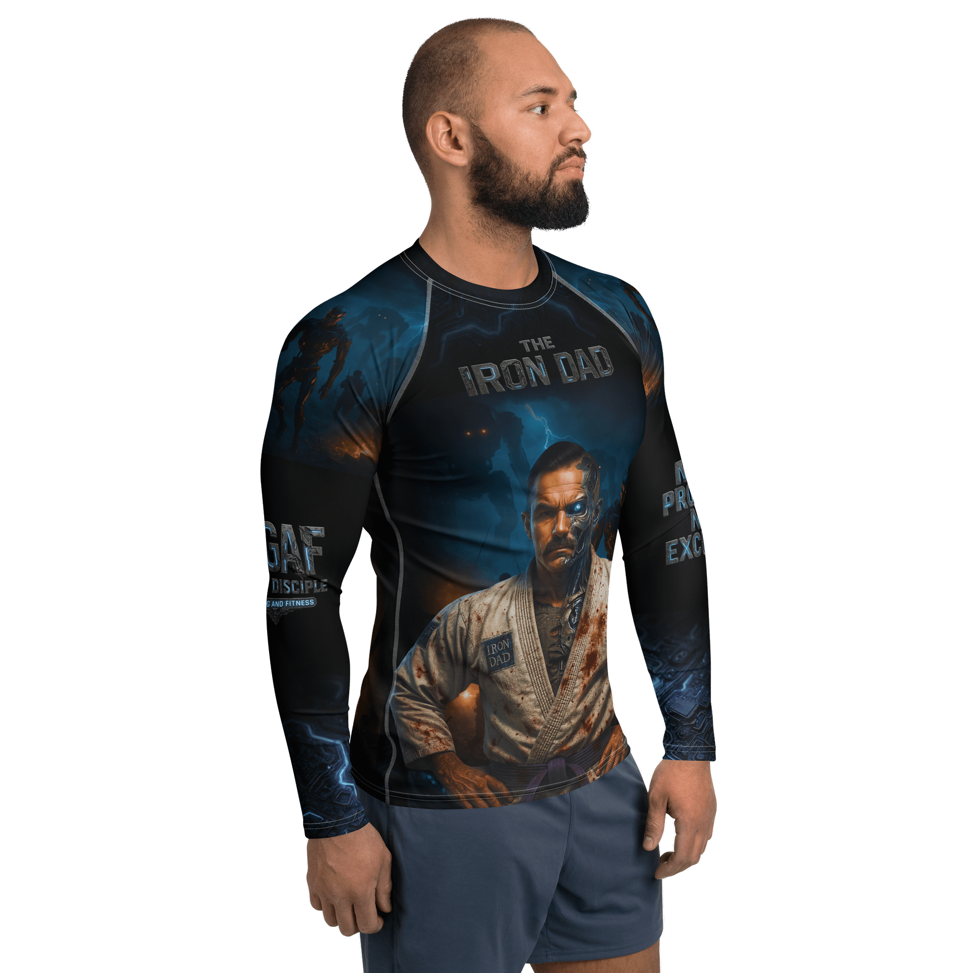 Iron Dad's Rash Guard - PROTOTYPE product image (4)