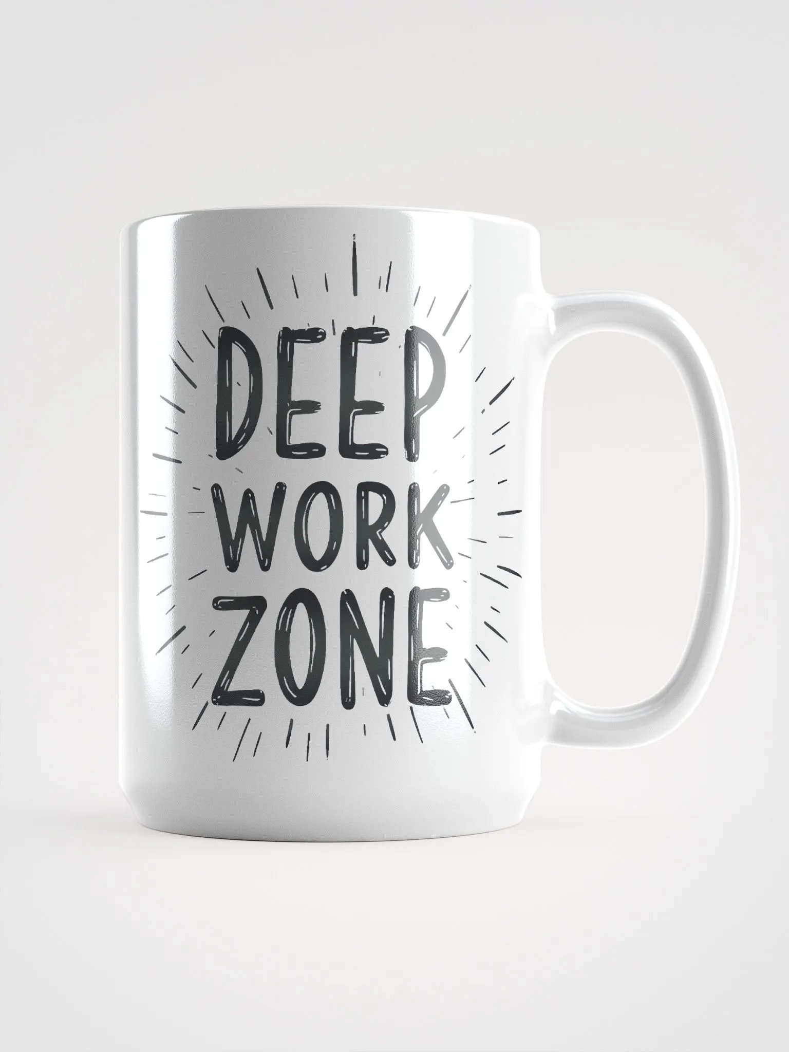 DEEP WORK ZONE Mug product image (1)