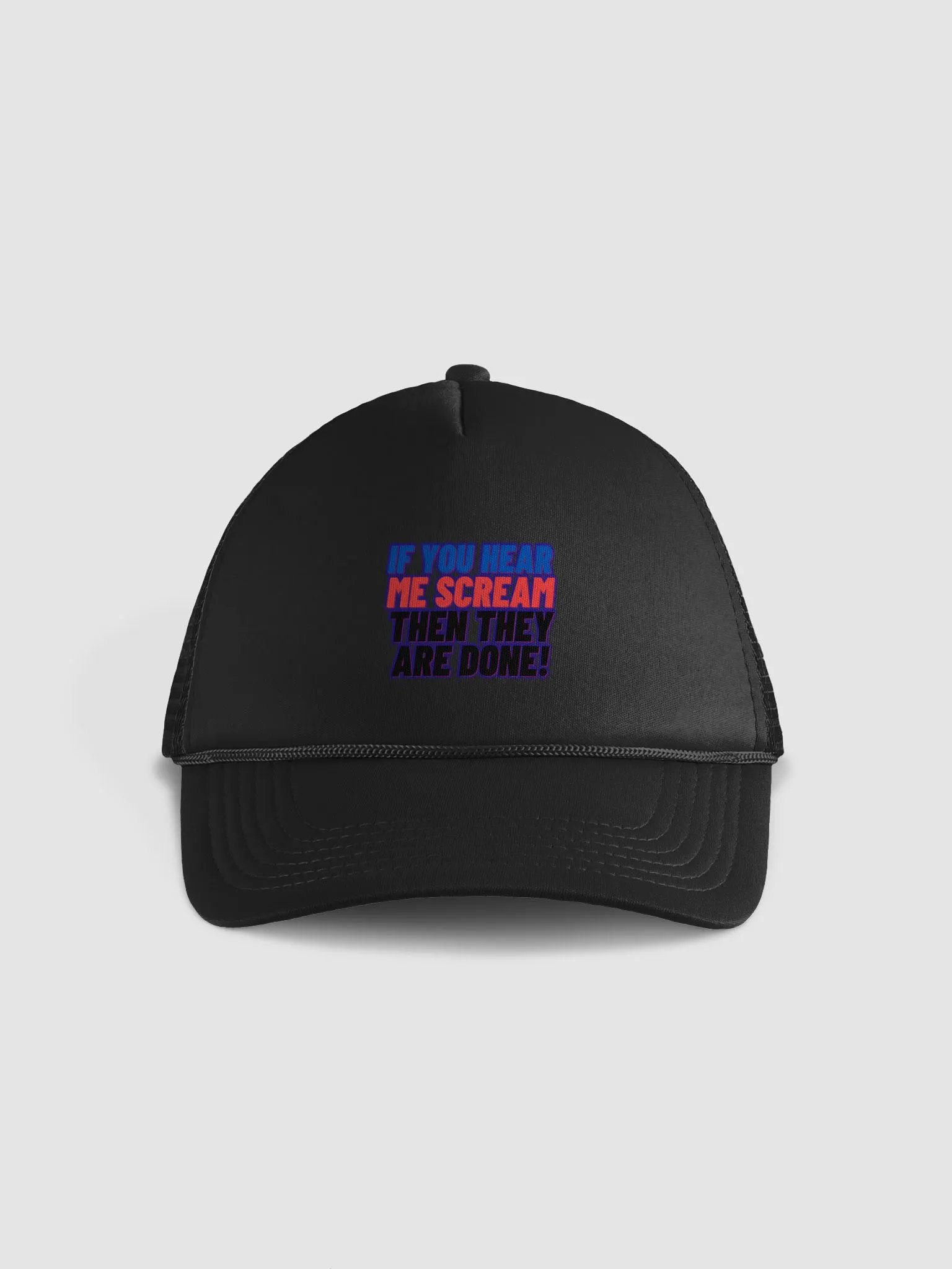 Scream & Style Foam Trucker Hat product image (1)