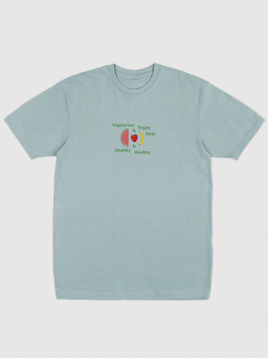 Healthy Wealthy Vegetarian Tee product image (1)