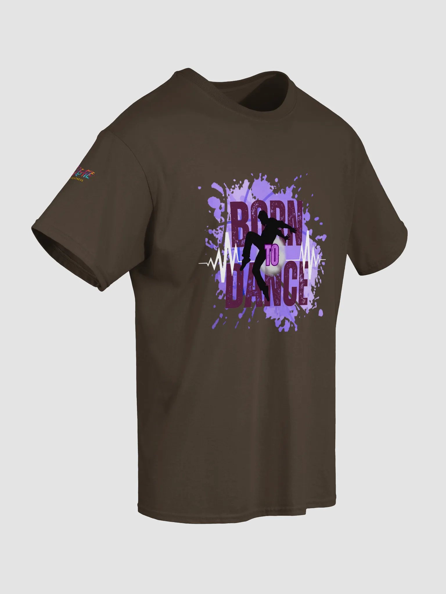 Born to Dance His Silhouette Relaxed Cut Tee product image (41)