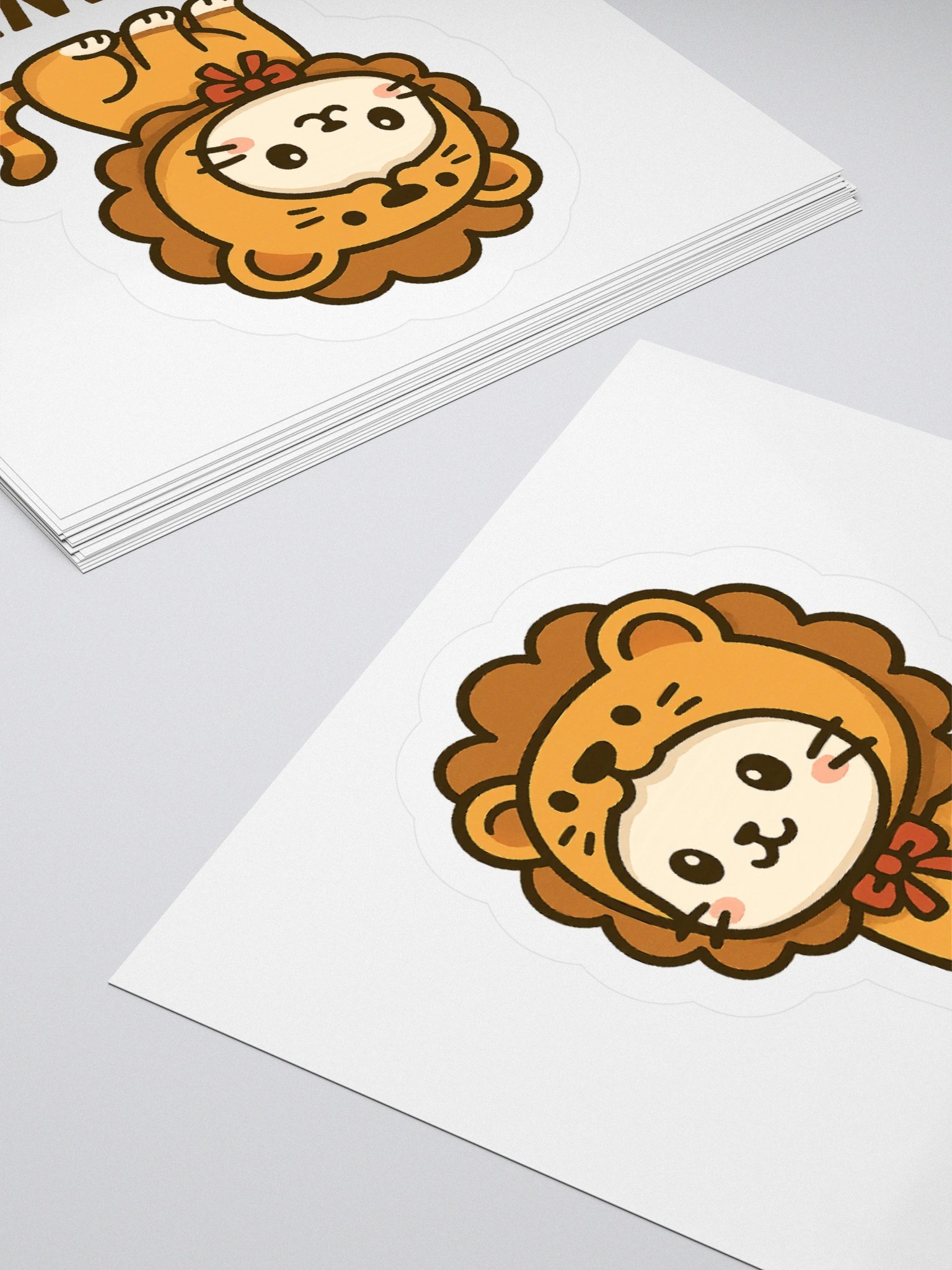 Rawr Lion Cat Sticker product image (12)