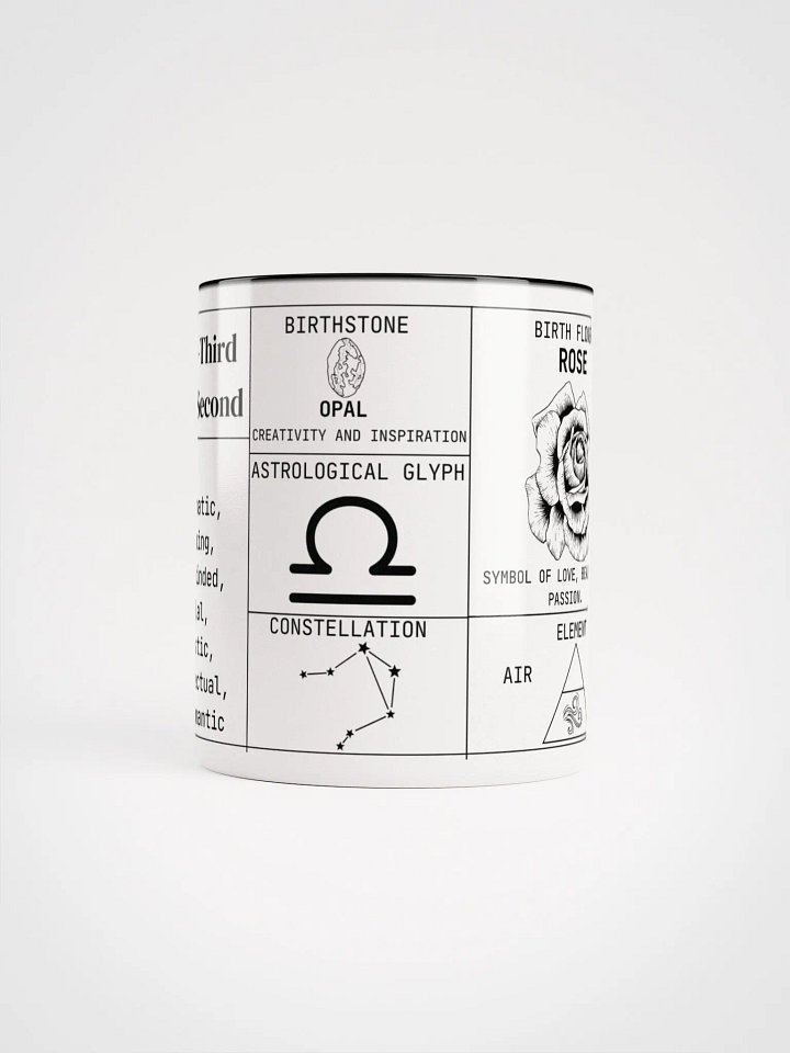 Libra Zodiac Ceramic Mug product image (2)
