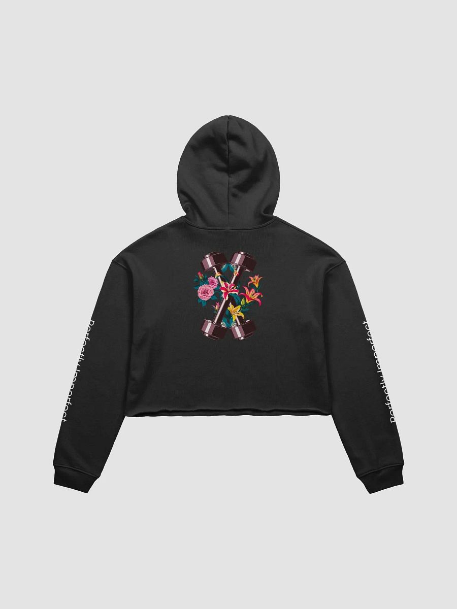 Floral Strength Gym Hoodie - Gym hoodie for women product image (3)