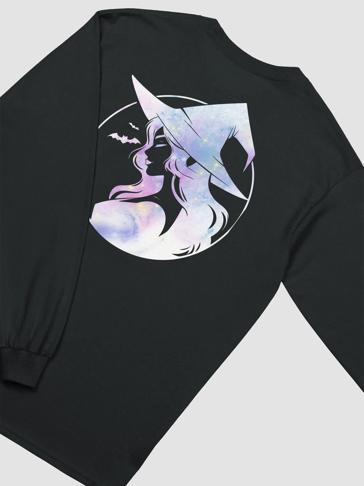 Cosmic Coven Space Witch Longsleeve Tee product image (3)