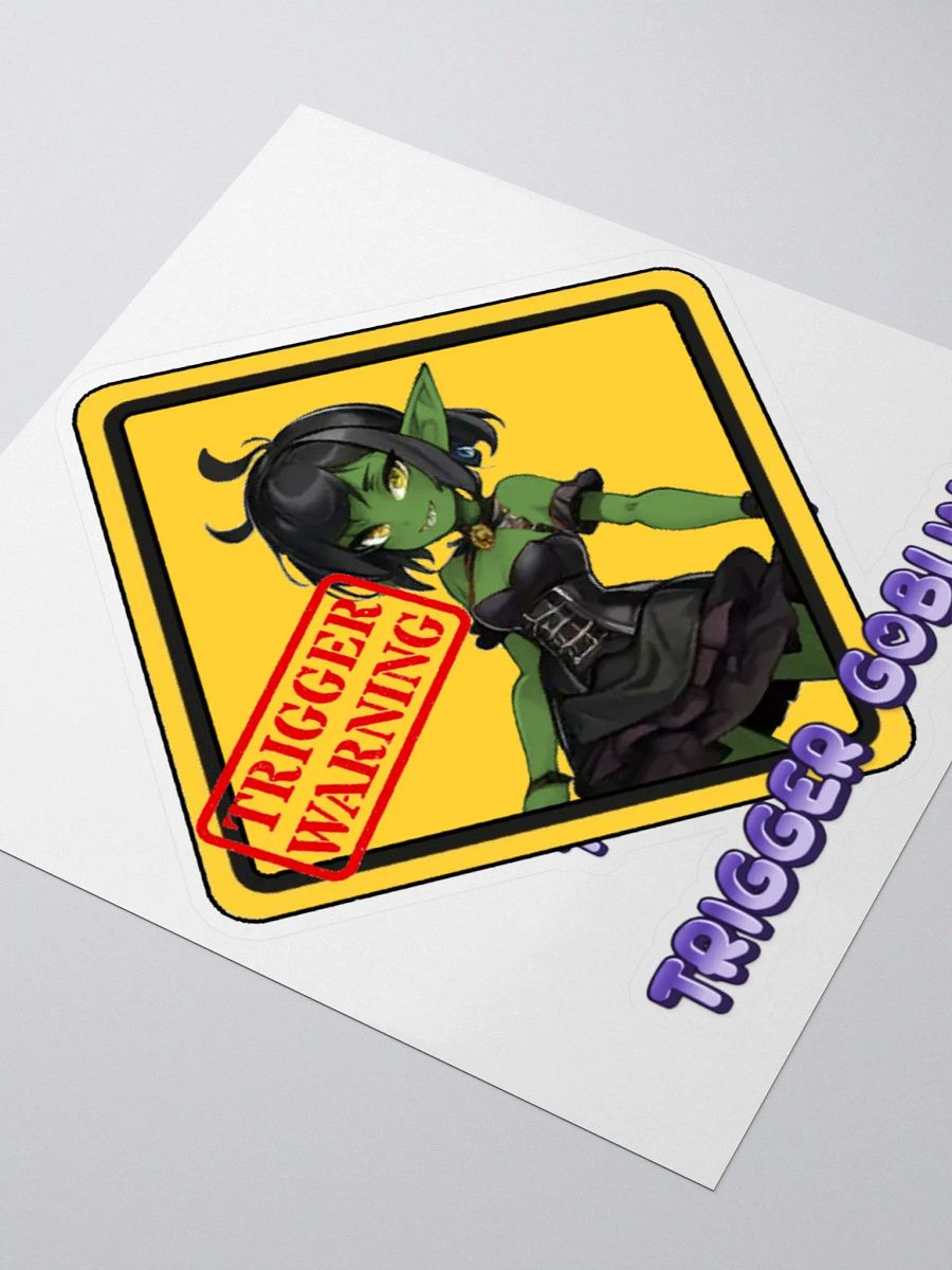 Warning: Trigger Goblin Sticker Set product image (3)