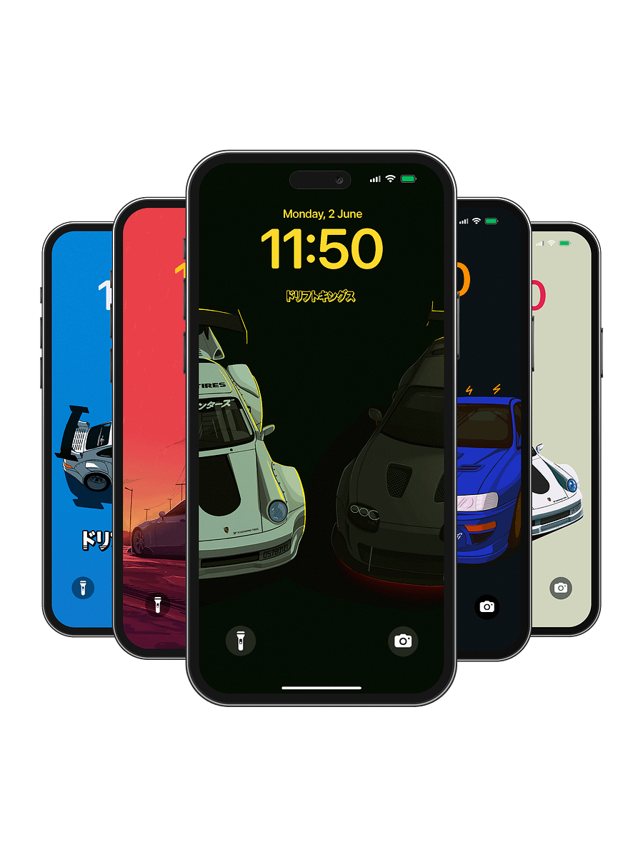 Drift Kings Original Wallpaper Pack VOL.1 product image (3)