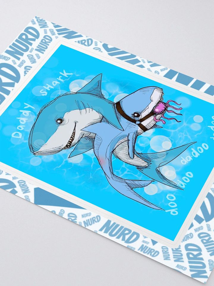 Daddy Shark Sticker product image (2)