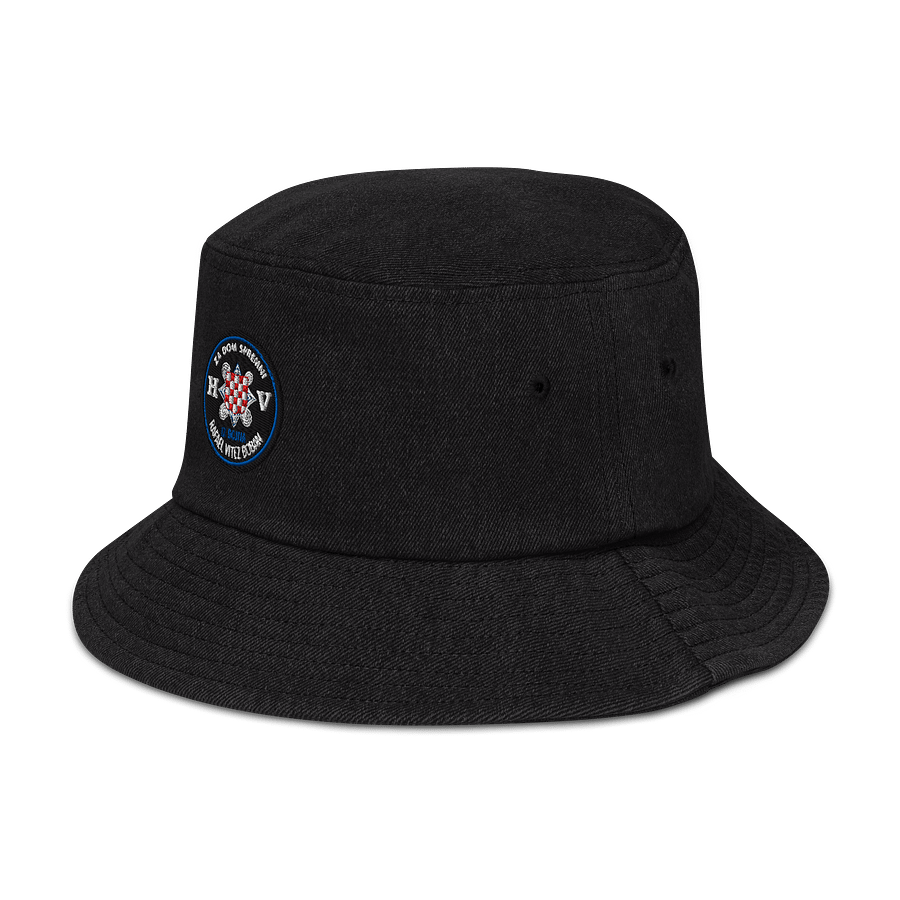 IX BOJNA RAFAEL VITEZ BOBAN Emblem Denim Bucket Hat product image (4)