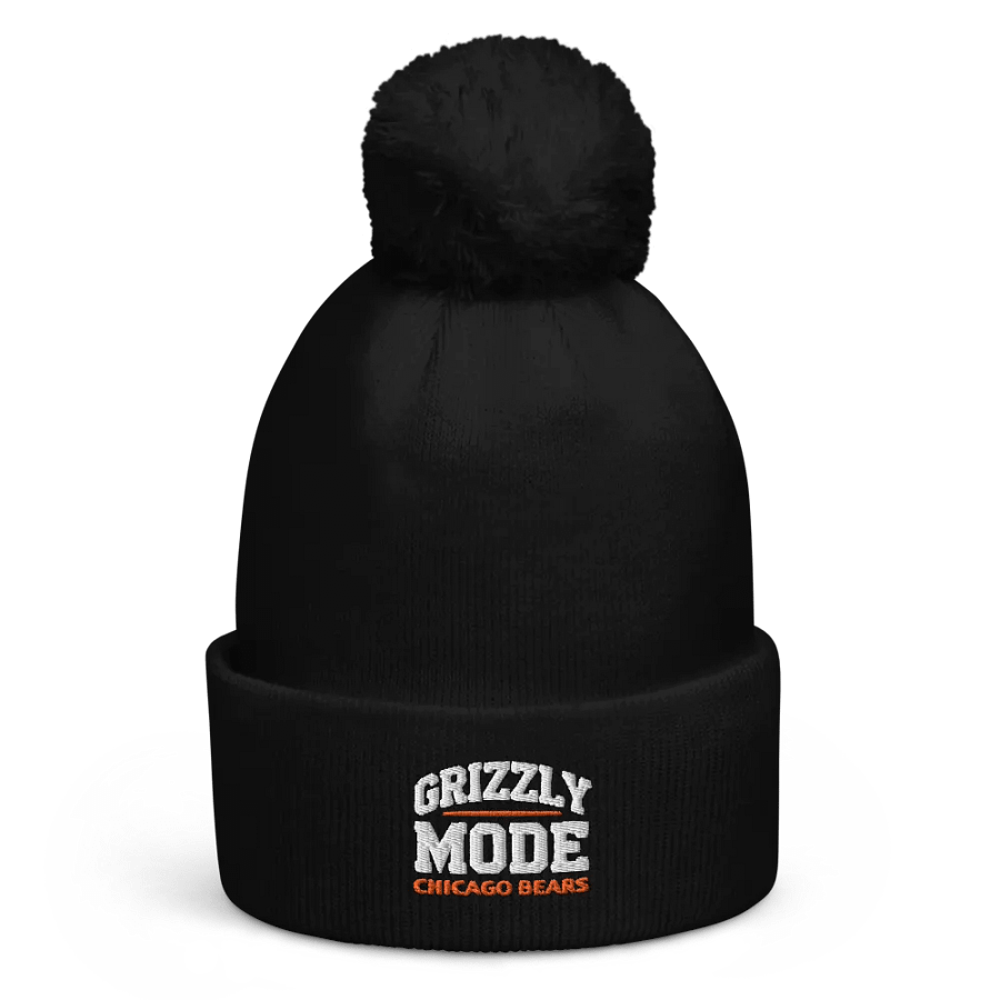 Grizzly Mode Chicago Bears Pom-Pom Beanie | NFL Home Locker product image (1)