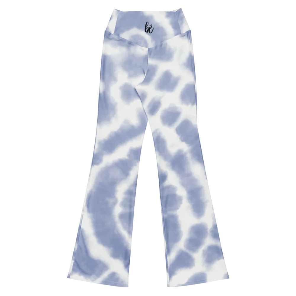Ripple Effect Tie-Dye Flare Leggings product image (6)