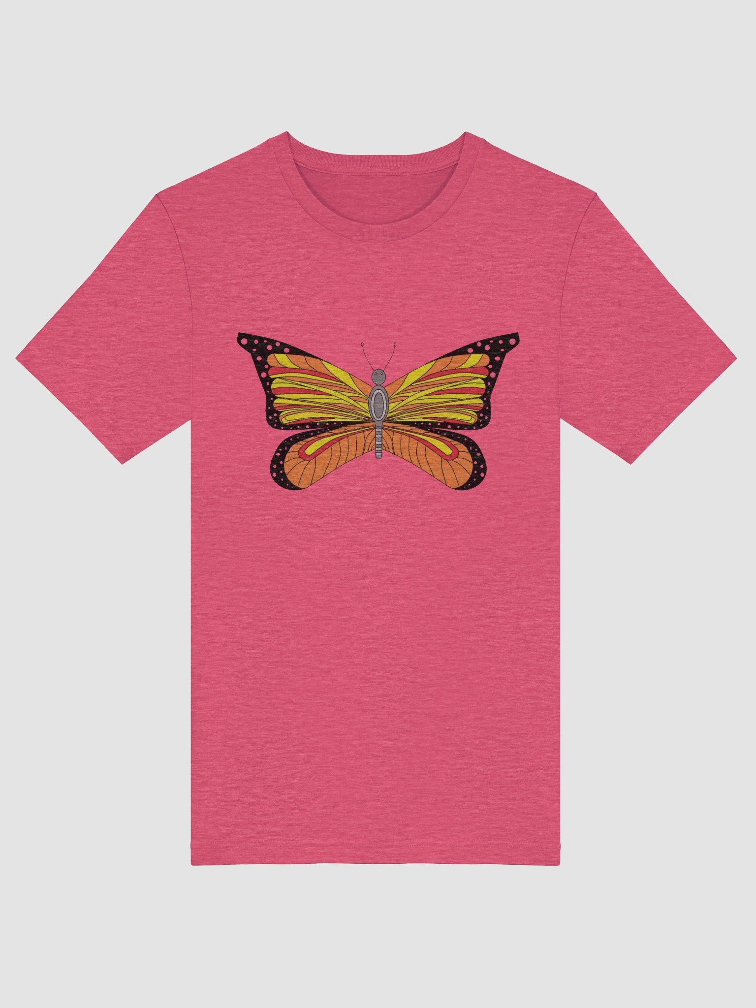 Vibrant Butterfly Symmetry T-Shirt product image (55)