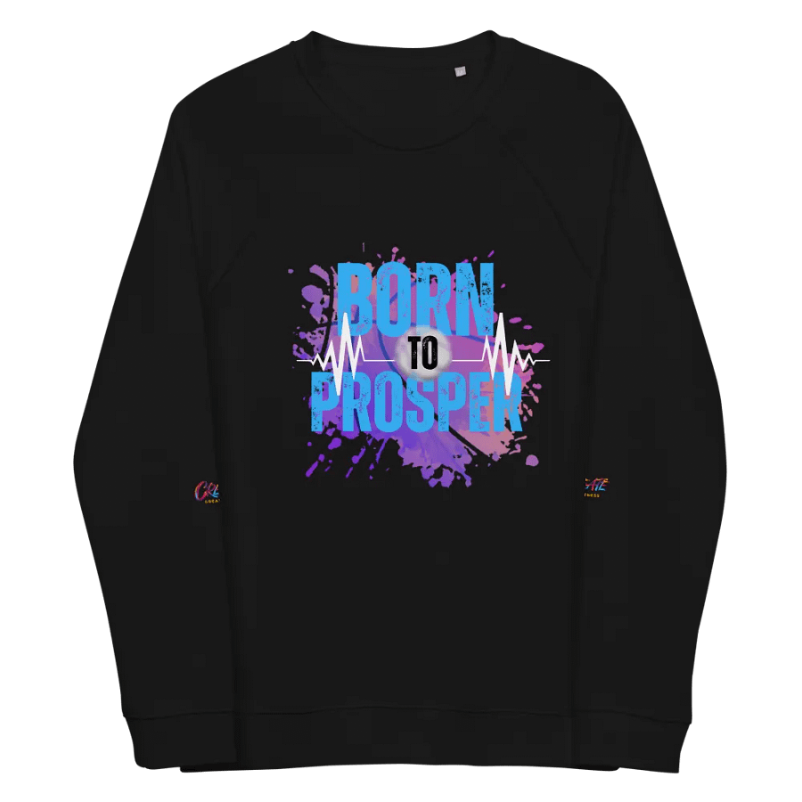 Born to Prosper Organic Sweatshirt product image (5)