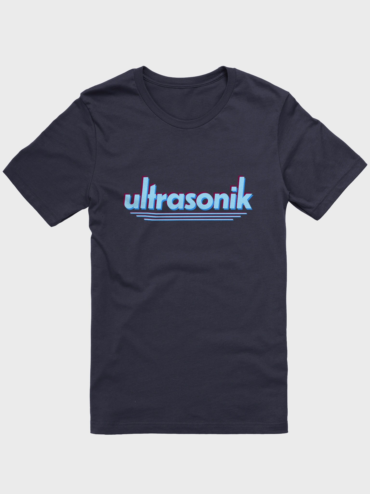 ultrasonik Silhouette Logo Premium T-Shirt (Navy or White) product image (2)
