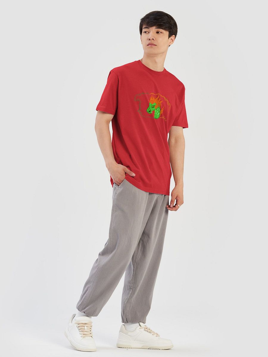 Vibrant Dragon Head Next Level T-Shirt product image (7)