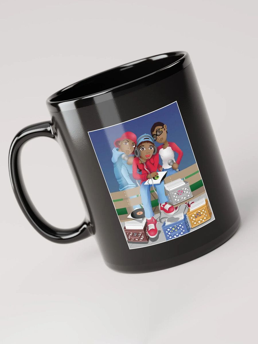 Rockin' The Block Party at Night Mug - Black product image (6)
