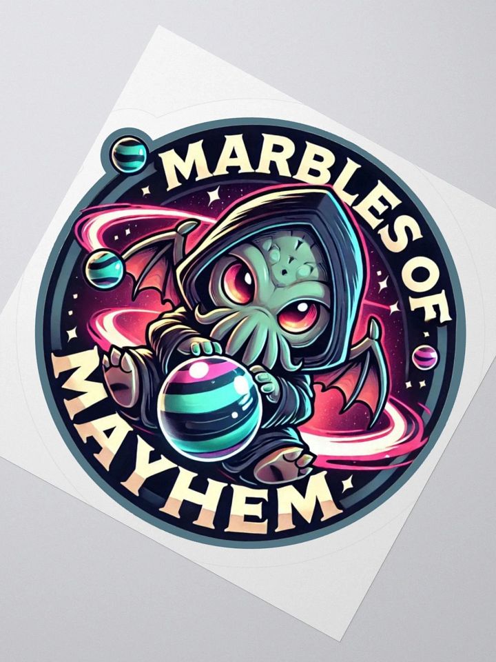 Marbles of Mayhem Sticker product image (6)