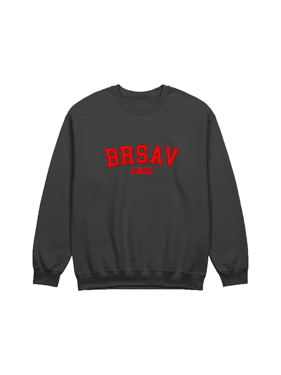 Varsity Red/Black Brsav Crewneck product image (1)