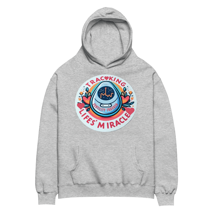 Miracle Tracker Floral Fertility Hoodie product image (22)