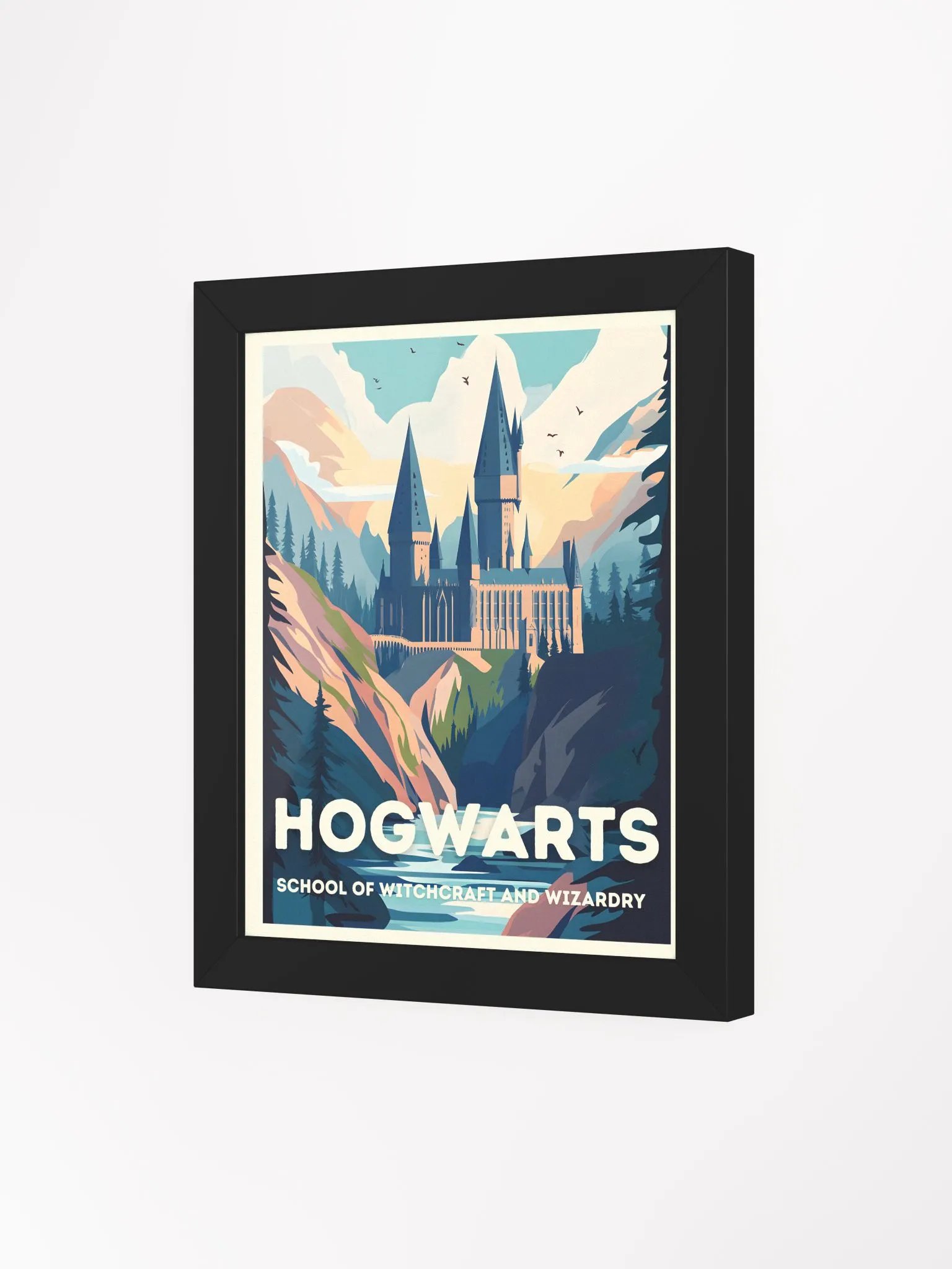 Hogwarts Vintage Travel Poster product image (3)