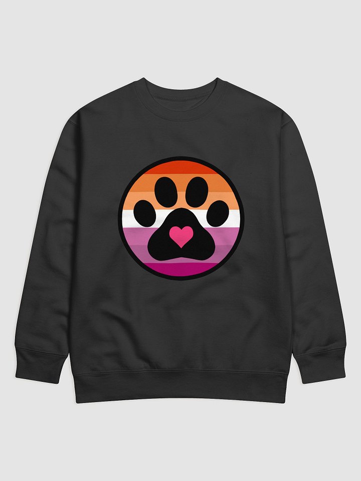 Pride Paw Sweatshirt - Lesbian product image (1)