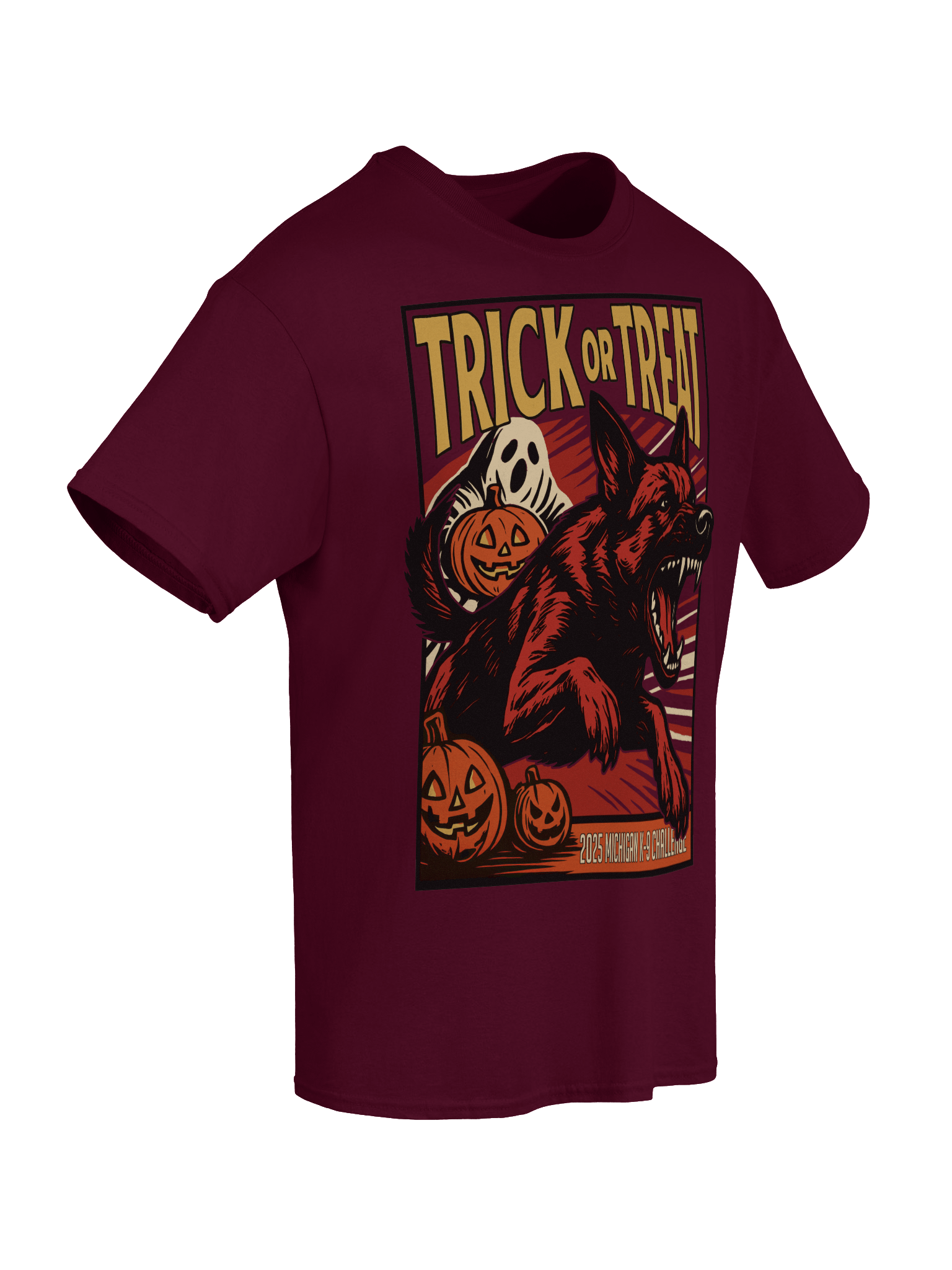 2025 Michigan K-9 Challenge Trick or Treat - Gildan Heavyweight T-shirt product image (6)