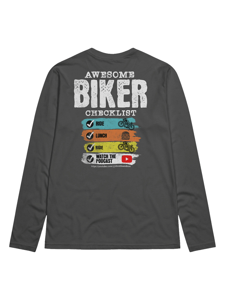 Throttle & Iron “Start Your Morning Right” Long Sleeve product image (3)