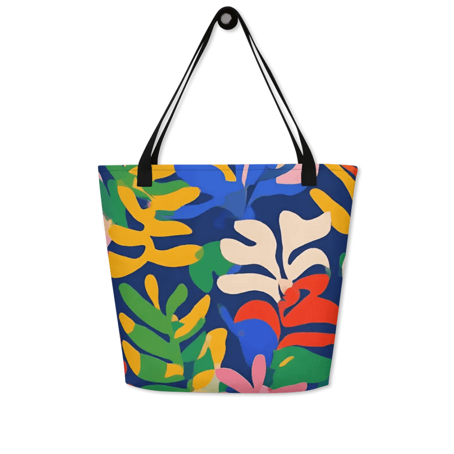vibrant matisse multicolor Tote for Arty moms friends students product image (5)