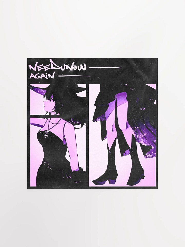 Shirobeats NEEDUNOW Poster product image (1)
