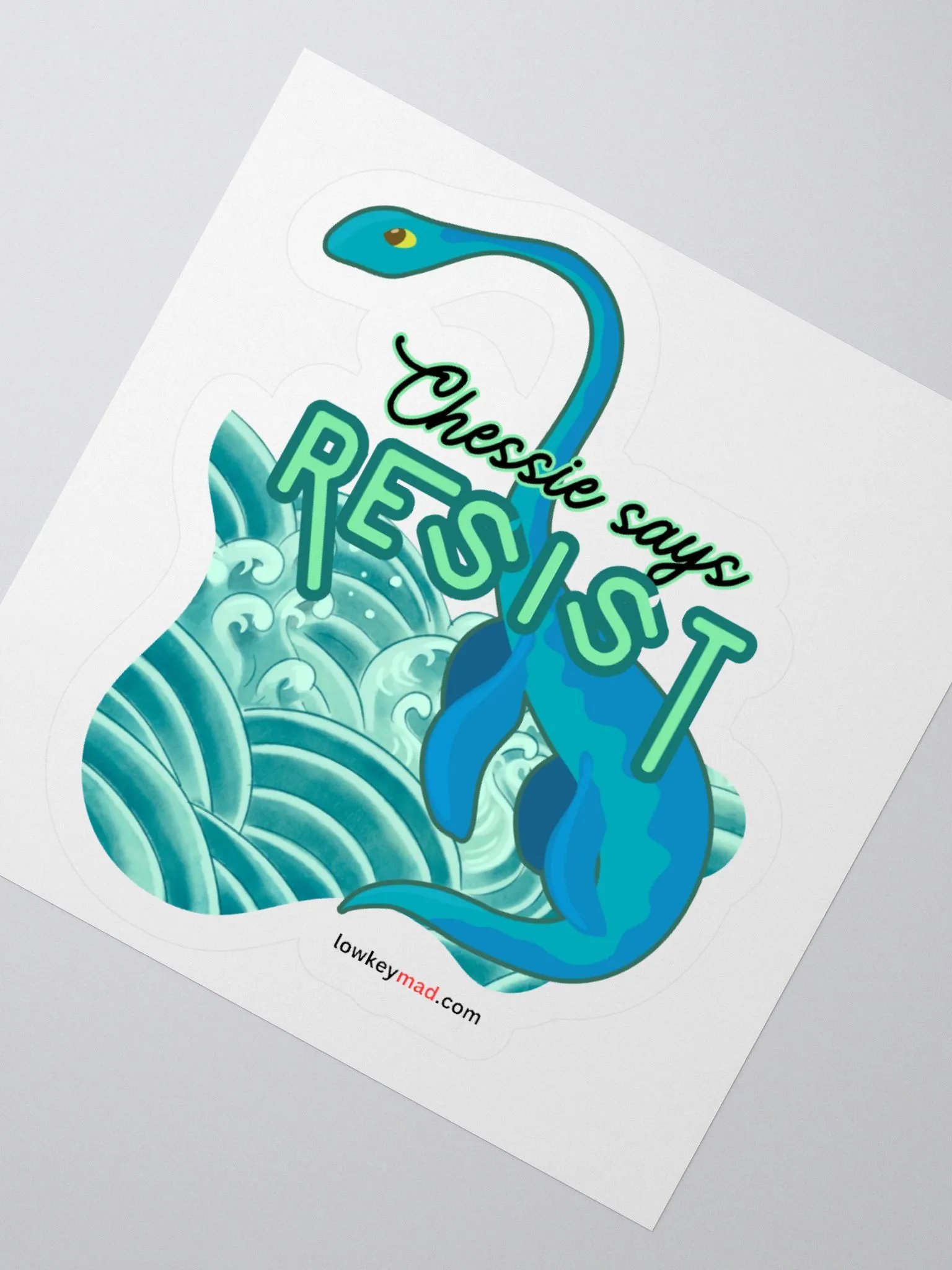 Chessie Resists Sticker product image (4)